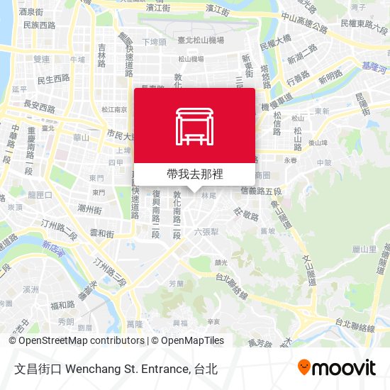 文昌街口 Wenchang St. Entrance地圖