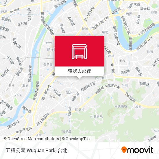 五權公園 Wuquan Park地圖