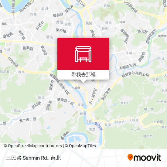 三民路 Sanmin Rd.地圖