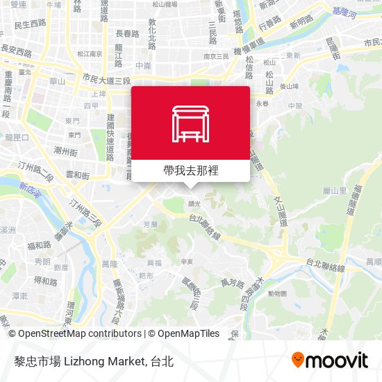 黎忠市場 Lizhong Market地圖