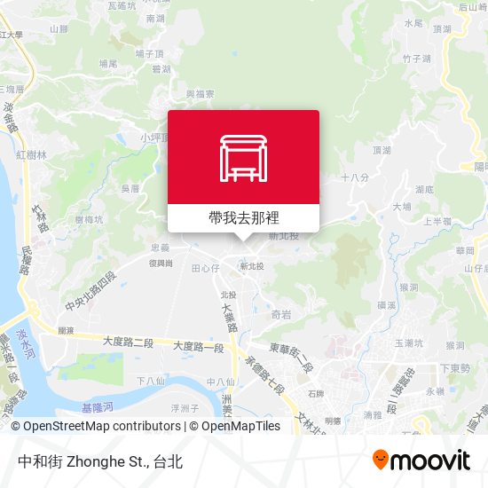 中和街 Zhonghe St.地圖