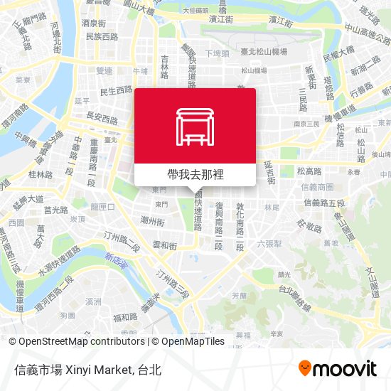 信義市場 Xinyi Market地圖