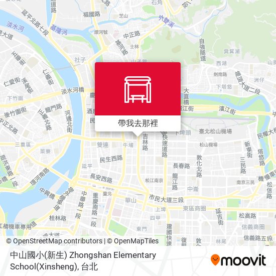 中山國小(新生) Zhongshan Elementary School(Xinsheng)地圖