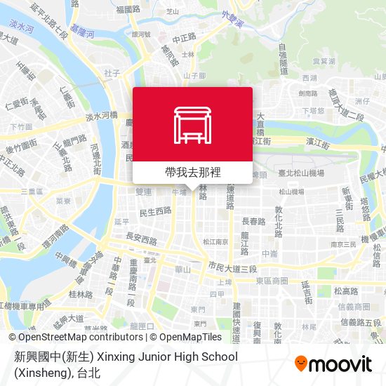 新興國中(新生) Xinxing Junior High School (Xinsheng)地圖
