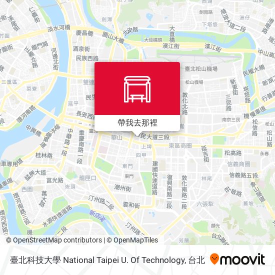 臺北科技大學 National Taipei U. Of Technology地圖