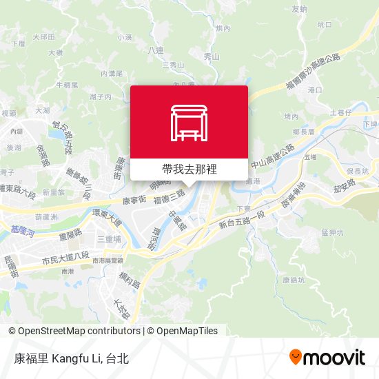康福里 Kangfu Li地圖