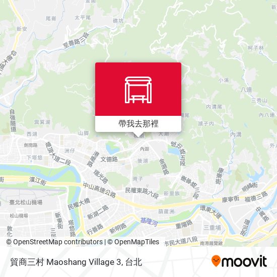 貿商三村 Maoshang Village 3地圖