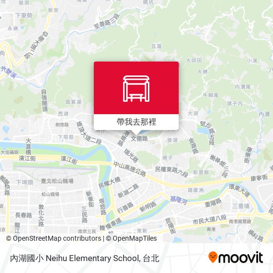 內湖國小 Neihu Elementary School地圖