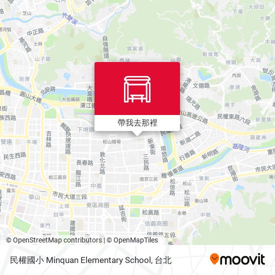 民權國小 Minquan Elementary School地圖