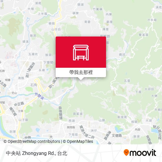 中央站 Zhongyang Rd.地圖