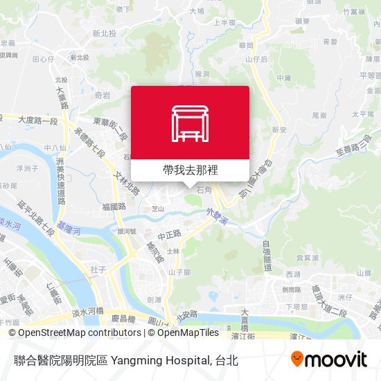 聯合醫院陽明院區 Yangming Hospital地圖