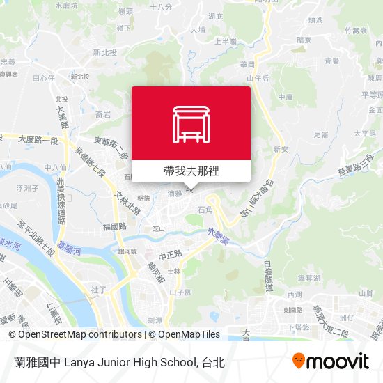 蘭雅國中 Lanya Junior High School地圖