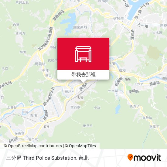 三分局 Third Police Substation地圖