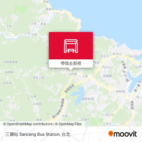 三層站 Sanceng Bus Station地圖