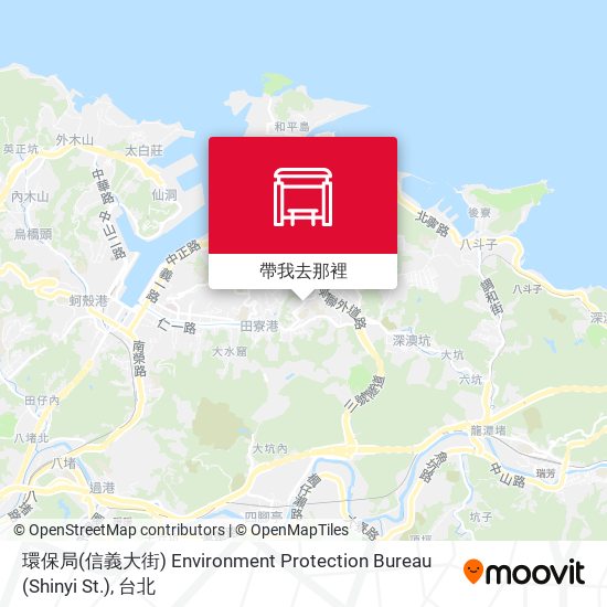 環保局(信義大街) Environment Protection Bureau (Shinyi St.)地圖