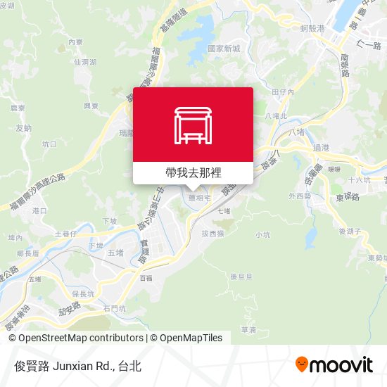 俊賢路 Junxian Rd.地圖