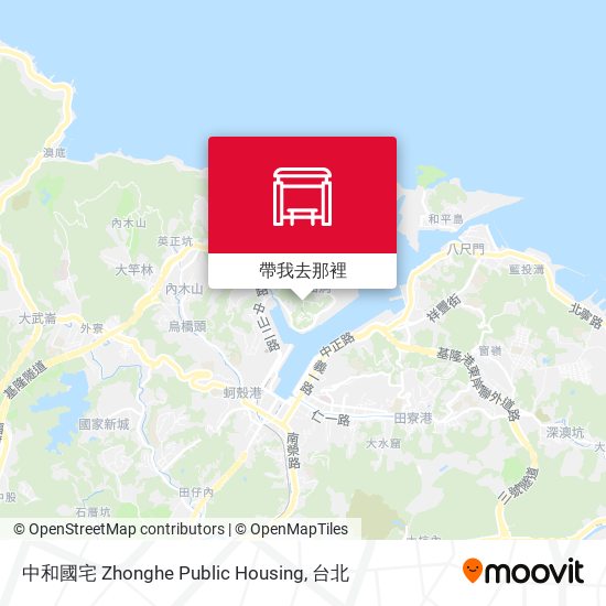 中和國宅 Zhonghe Public Housing地圖
