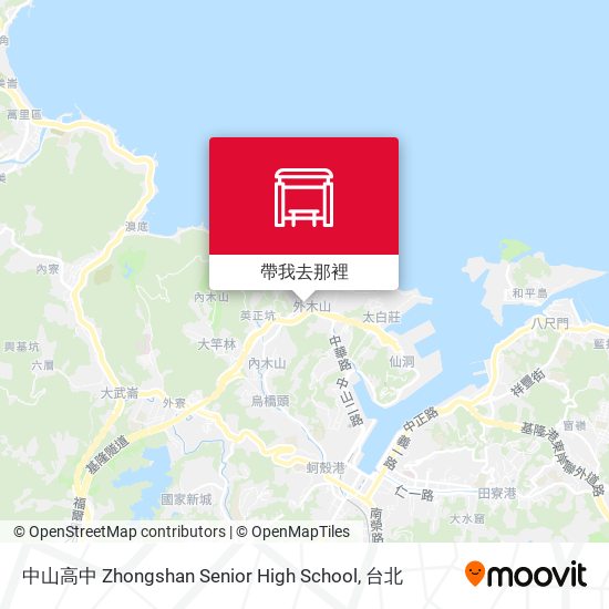 中山高中 Zhongshan Senior High School地圖