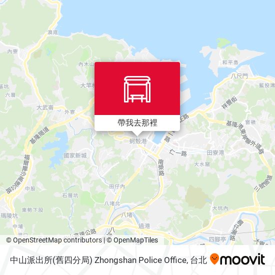 中山派出所(舊四分局) Zhongshan Police Office地圖