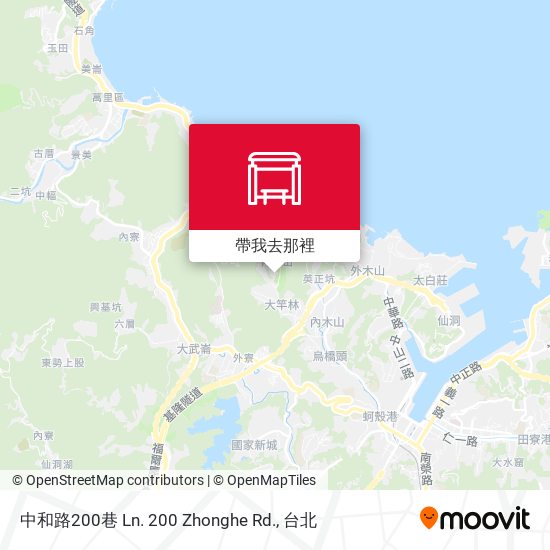 中和路200巷 Ln. 200 Zhonghe Rd.地圖