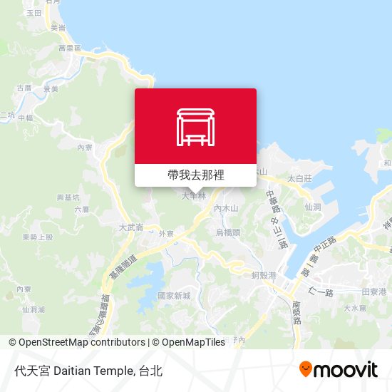 代天宮 Daitian Temple地圖