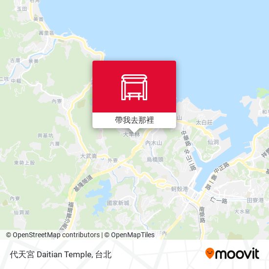 代天宮 Daitian Temple地圖