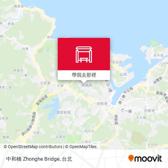 中和橋 Zhonghe Bridge地圖