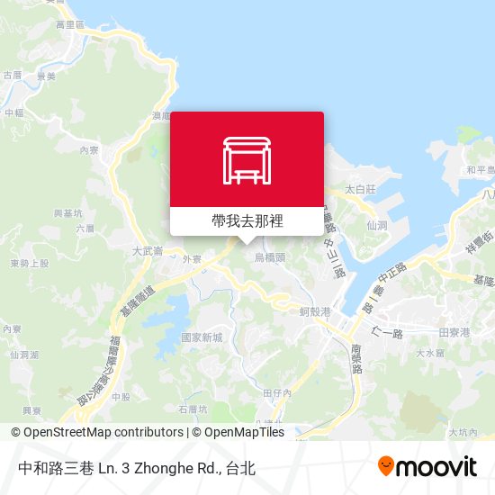 中和路三巷 Ln. 3 Zhonghe Rd.地圖