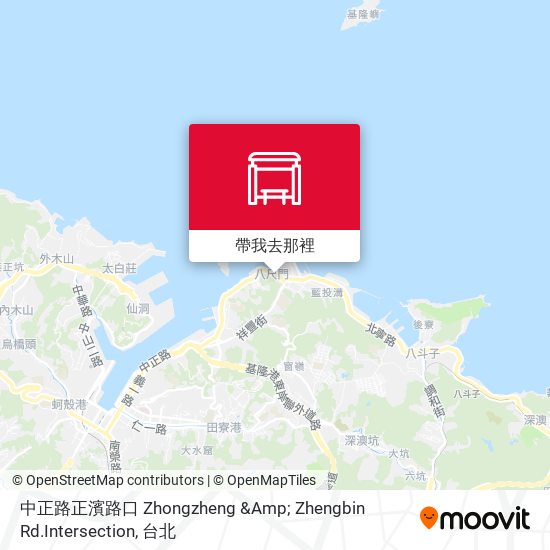 中正路正濱路口 Zhongzheng &Amp; Zhengbin Rd.Intersection地圖