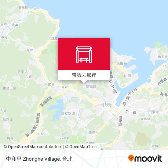 中和里 Zhonghe Village地圖
