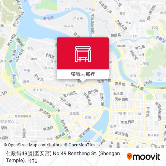仁政街49號(聖安宮) No.49 Renzheng St. (Shengan Temple)地圖
