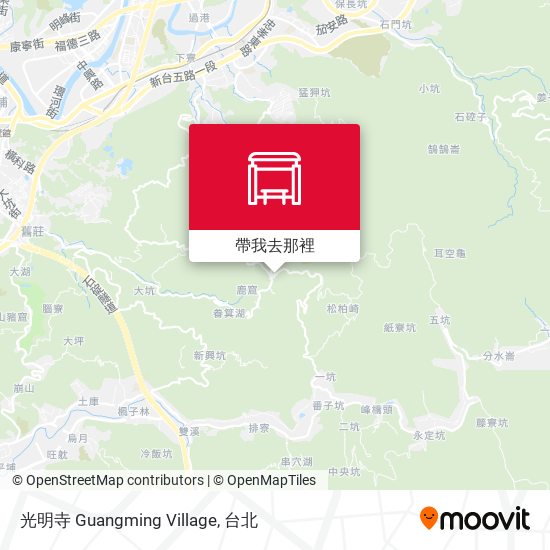 光明寺 Guangming Village地圖