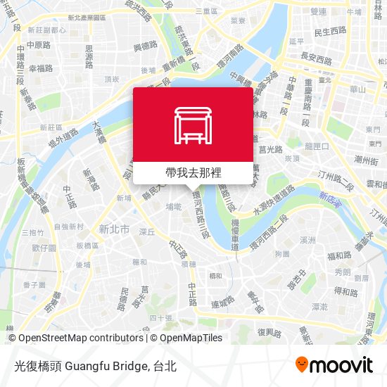 光復橋頭 Guangfu Bridge地圖
