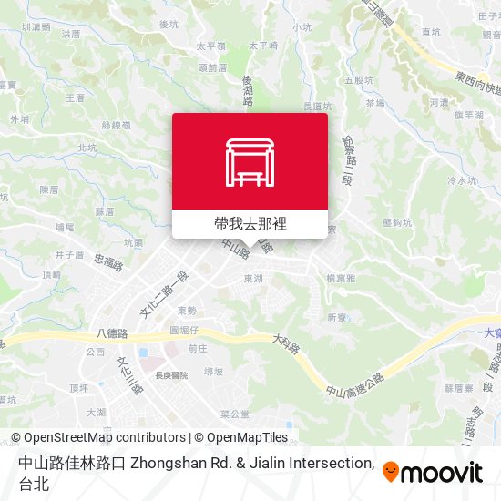 中山路佳林路口 Zhongshan Rd. & Jialin Intersection地圖