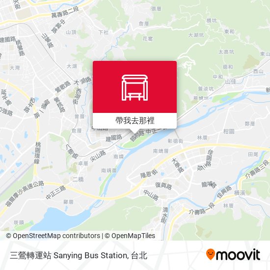 三鶯轉運站 Sanying Bus Station地圖
