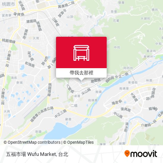 五福市場 Wufu Market地圖