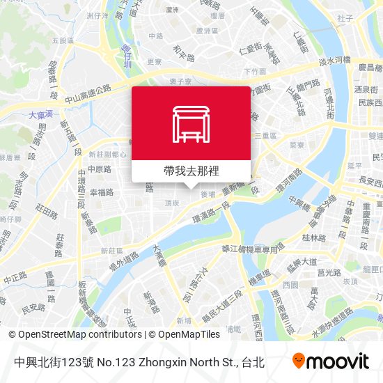 中興北街123號 No.123 Zhongxin North St.地圖