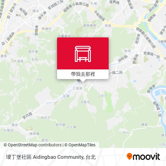 璦丁堡社區 Aidingbao Community地圖