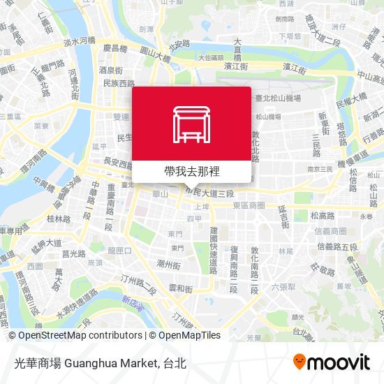 光華商場 Guanghua Market地圖