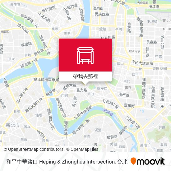 和平中華路口 Heping & Zhonghua Intersection地圖