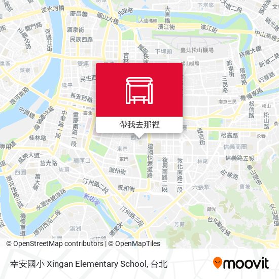 幸安國小 Xingan Elementary School地圖