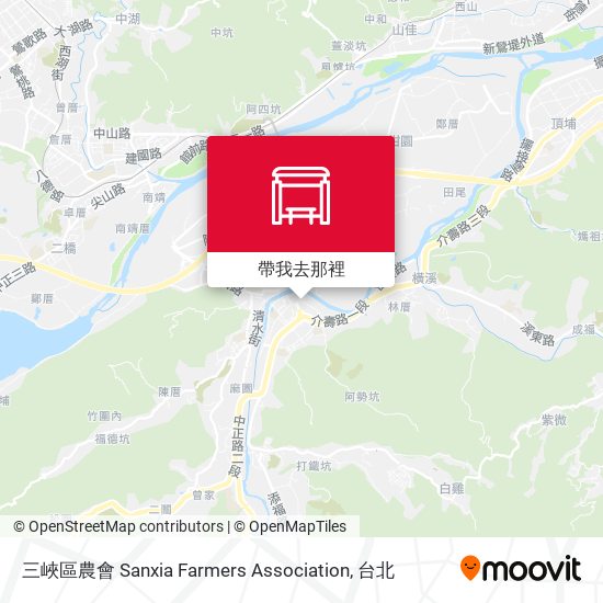 三峽區農會 Sanxia Farmers Association地圖