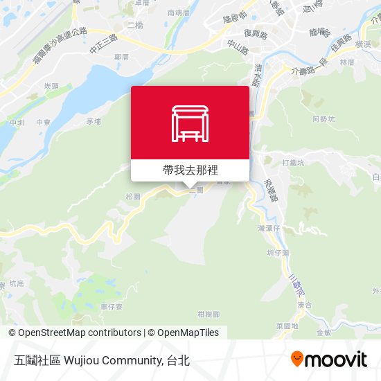五鬮社區 Wujiou Community地圖
