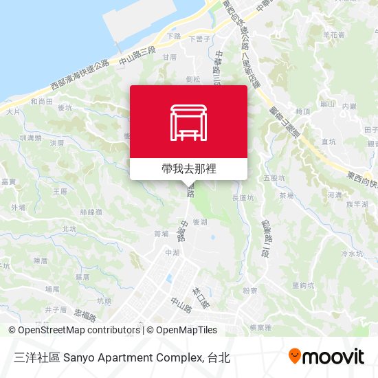 三洋社區 Sanyo Apartment Complex地圖