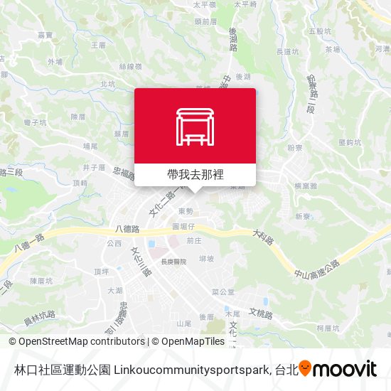 林口社區運動公園 Linkoucommunitysportspark地圖