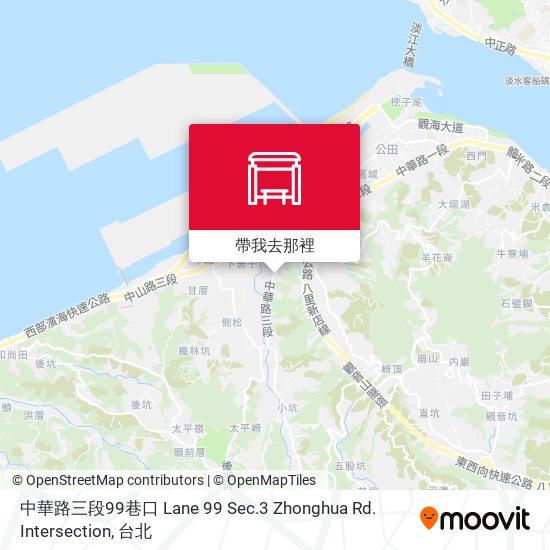 中華路三段99巷口 Lane 99 Sec.3 Zhonghua Rd. Intersection地圖