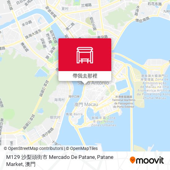 M129 沙梨頭街市 Mercado De Patane, Patane Market地圖