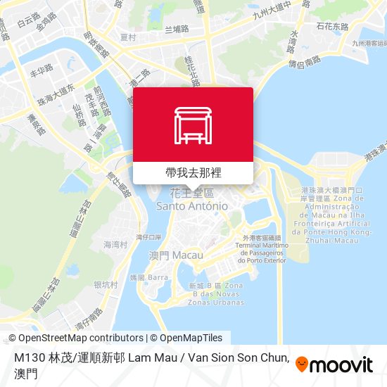 M130 林茂 / 運順新邨 Lam Mau / Van Sion Son Chun地圖