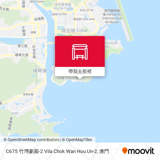 C675 竹灣豪園-2 Vila Chok Wan Hou Un-2地圖