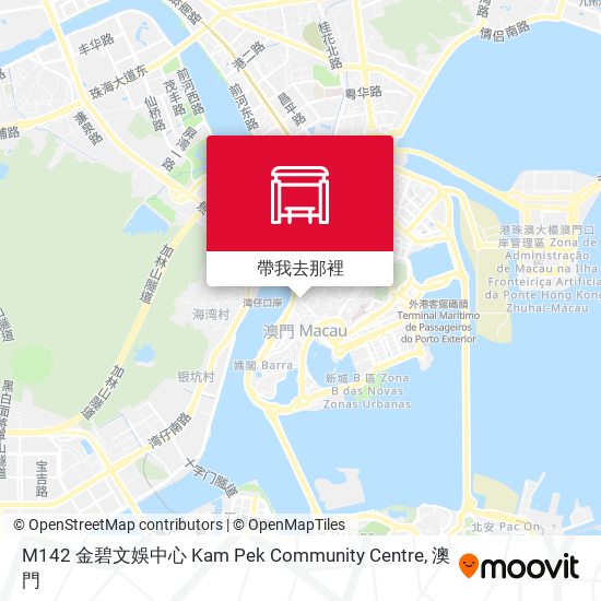 M142 金碧文娛中心 Kam Pek Community Centre地圖